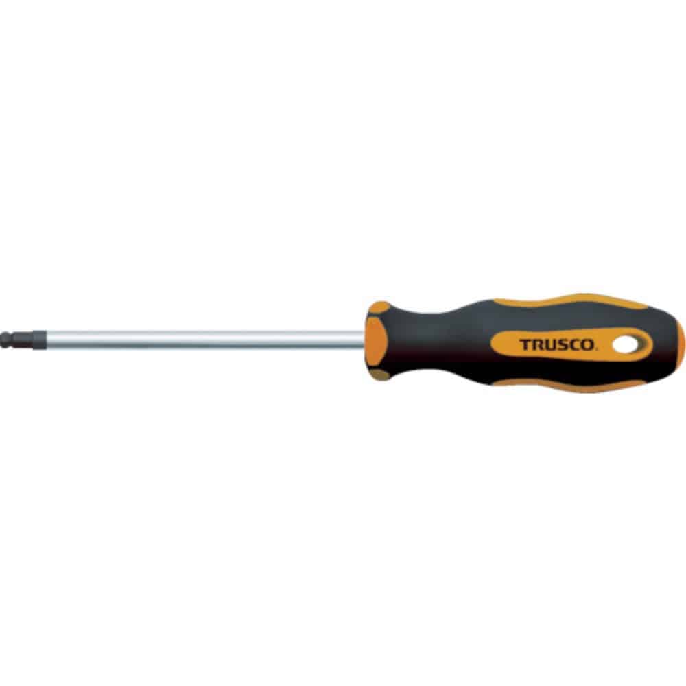 ■トラスコ中山(TRUSCO)　ボールポイントグリップドライバー　２．５ｍｍ　ＴＧＢＤ２５ TGBD25
