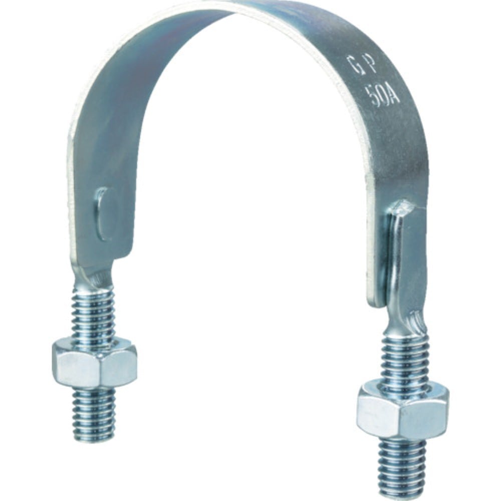 ■トラスコ中山(TRUSCO)　ＳＧＰ管用Ｕバンド　スチール　呼び径　３２Ａ　ねじ径３／８　ＴＳＧＰＢＤ３２Ａ TSGPBD32A