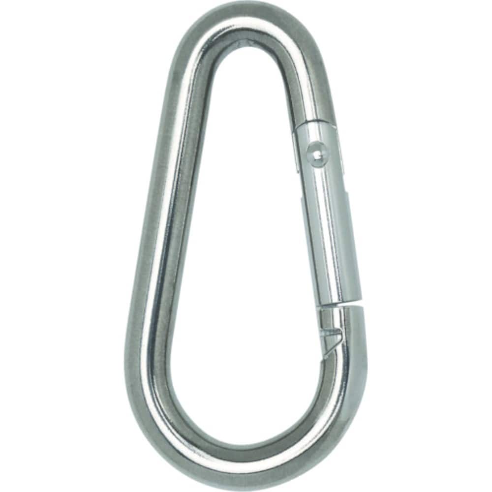 ■トラスコ中山(TRUSCO)　国産ステンレスカラビナハーケン　ＮＳ型　１２Ｘ１４０ｍｍ　ＴＳＫＨ１２ＮＳ TSKH12NS