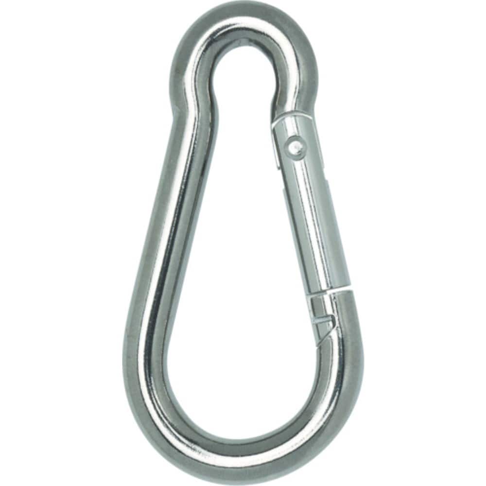 ■トラスコ中山(TRUSCO)　国産ステンレスカラビナハーケン　Ｂ型　１２Ｘ１４０ｍｍ　ＴＳＫＨ１２Ｂ TSKH12B