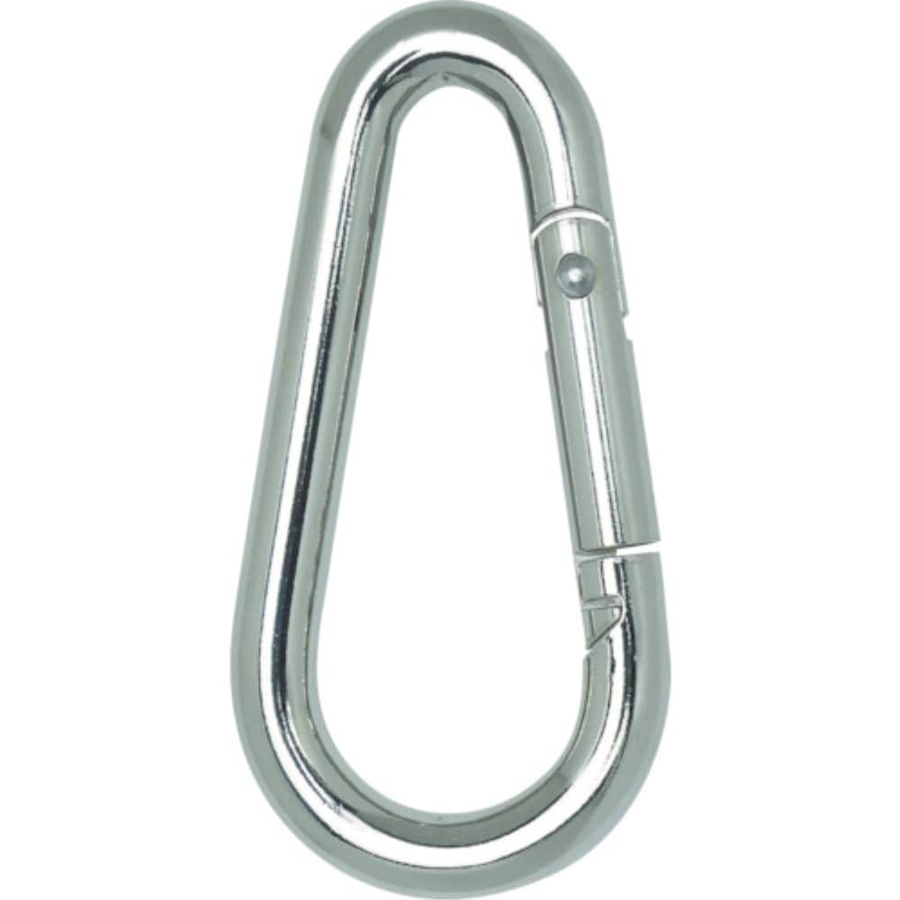 ■トラスコ中山(TRUSCO)　国産カラビナハーケン　ＮＳ型　スチール製　６Ｘ６０ｍｍ　ＴＫＨ６ＮＳ TKH6NS