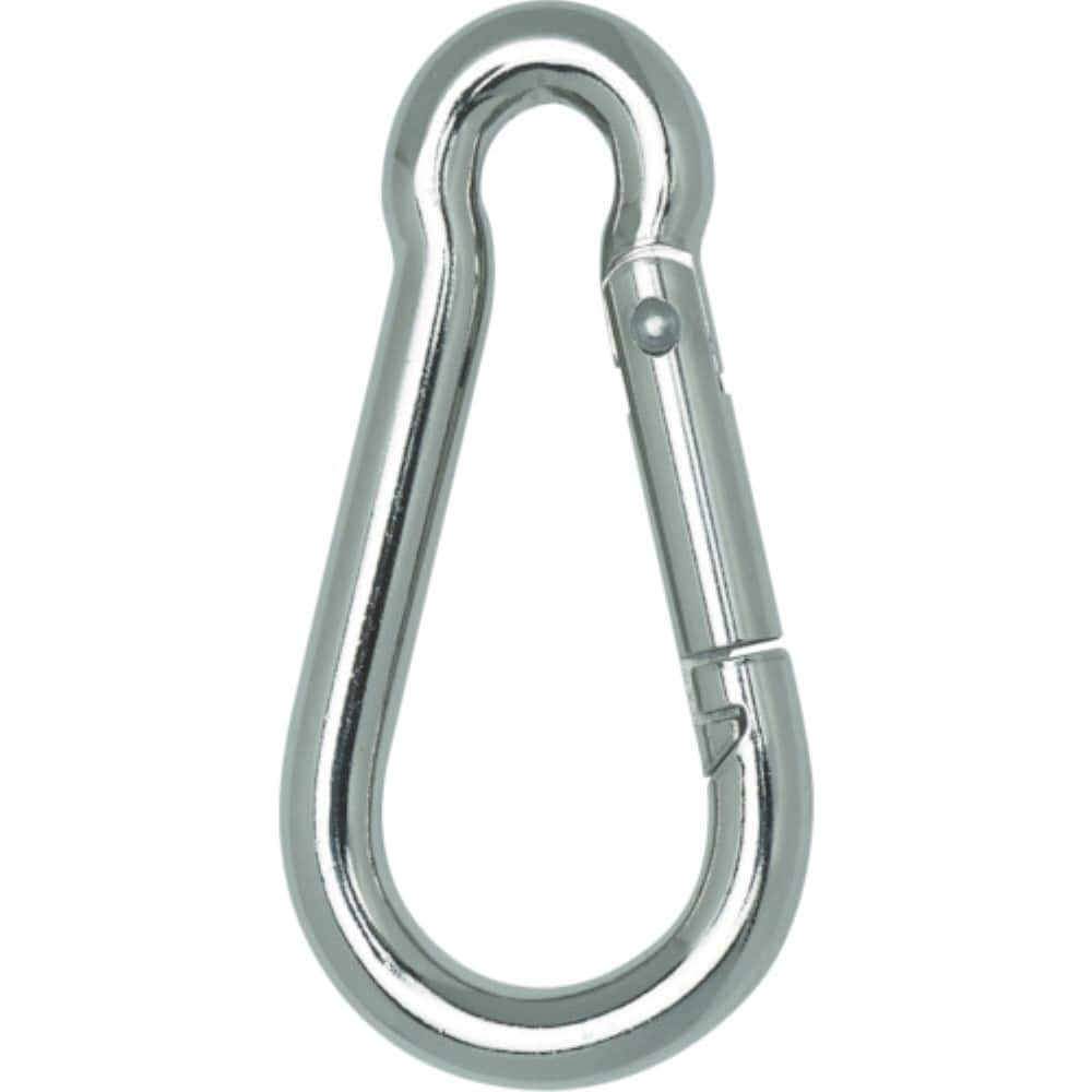 ■トラスコ中山(TRUSCO)　国産カラビナハーケン　Ｂ型　スチール製　１２Ｘ１４０ｍｍ　ＴＫＨ１２Ｂ TKH12B