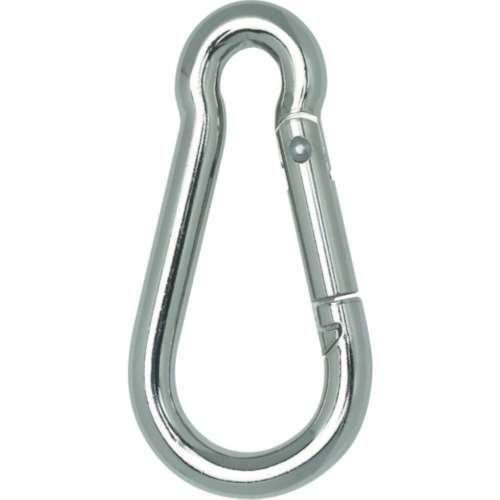 ■トラスコ中山(TRUSCO)　国産カラビナハーケン　Ｂ型　スチール製　１２Ｘ１４０ｍｍ　ＴＫＨ１２Ｂ