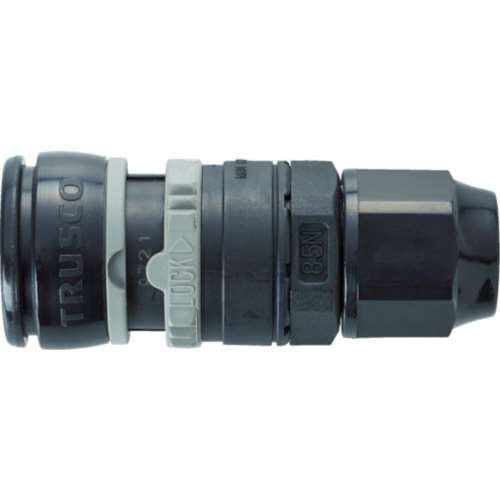 ■トラスコ中山(TRUSCO)　樹脂ソケット　ホース取付用　ＴＲＳＮ８．５ＮＲ