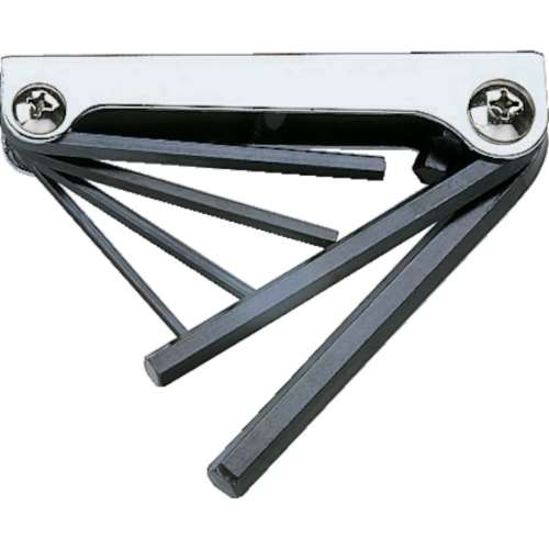 ■トラスコ中山(TRUSCO)　ナイフ式六角棒レンチセット　６本組  GN6-258  (6ﾎﾟﾝｸﾞﾐ 2.5-8MM)
