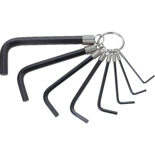 ■トラスコ中山(TRUSCO)　リング式六角棒レンチセット　１０本組  GR10-1510  (10ﾎﾝｸﾞﾐ 1.5-10MM)