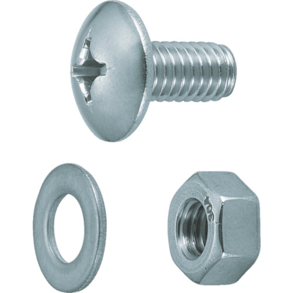 ■トラスコ中山(TRUSCO)　軽量棚用ステンレスボルト・ナットセット　Ｍ６Ｘ１２　ＳＵＳ３０４　SUSBNW40 SUSBNW40