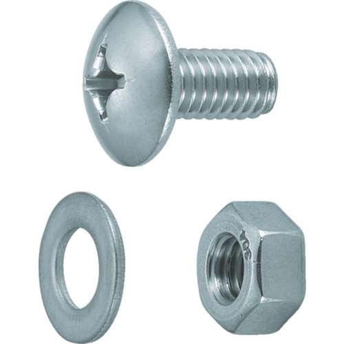 ■トラスコ中山(TRUSCO)　軽量棚用ステンレスボルト・ナットセット　Ｍ６Ｘ１２　ＳＵＳ３０４　SUSBNW40