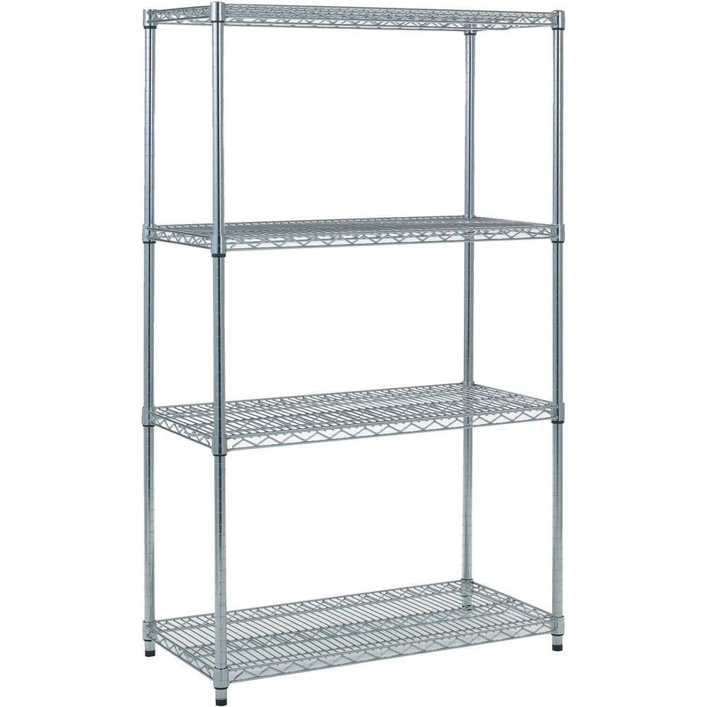 トラスコ中山 スチール製メッシュラック W905XD609XH1533 4段 間口（mm）909