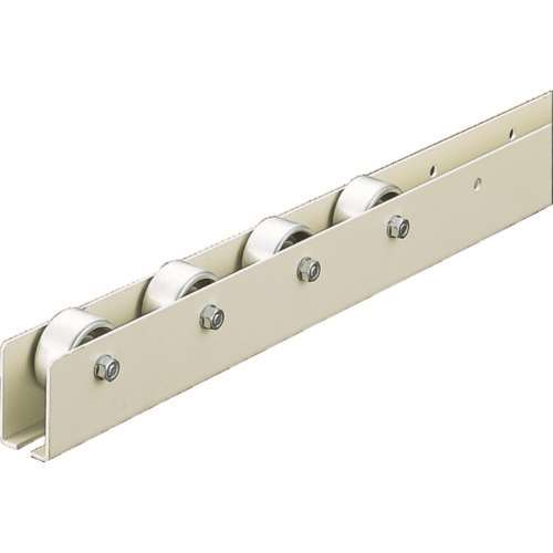 ■トラスコ中山(TRUSCO)　ホイールコンベヤ　プレス製Φ４０Ｘ２０　Ｐ５０ＸＬ３０００V40T503000