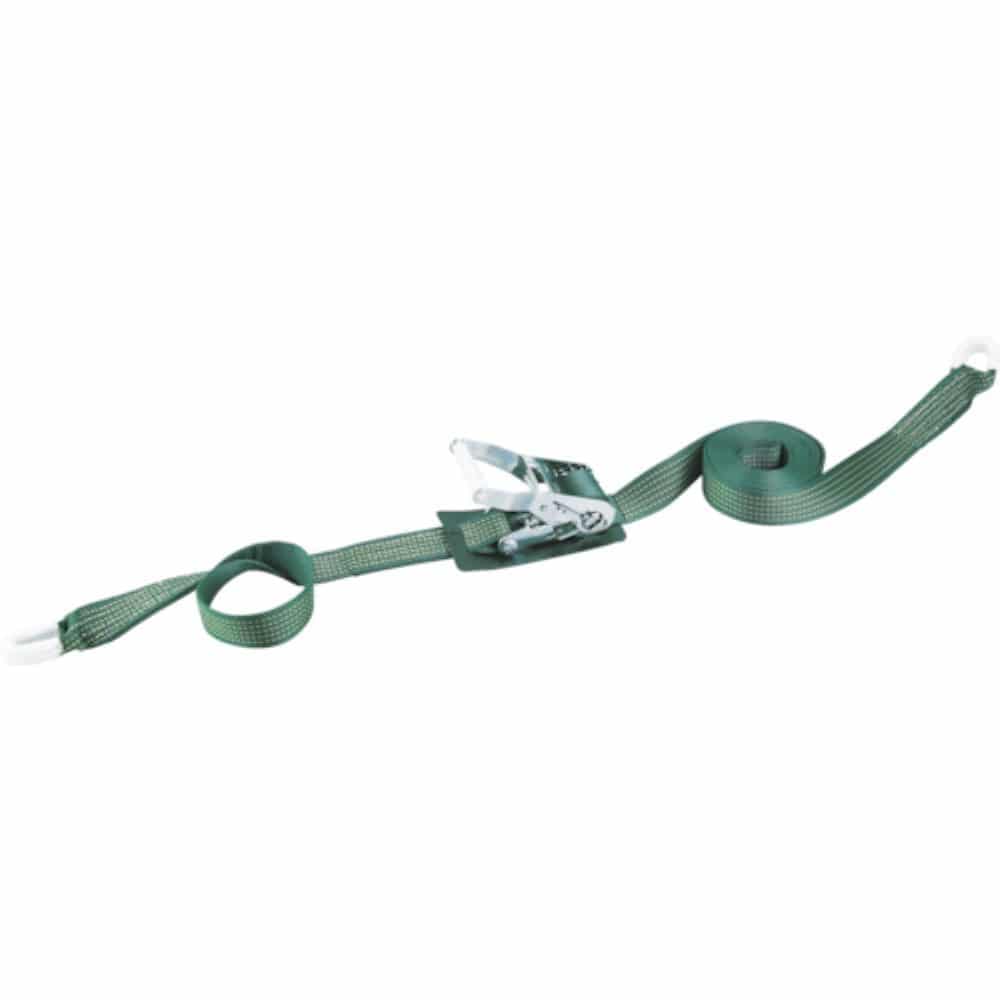 ■トラスコ中山(TRUSCO)　強力型ベルト荷締機　ＳＵＳ金具　３８ｍｍ幅　４００ｋｇ　Ｊフック　GX38S-400J GX38S-400J