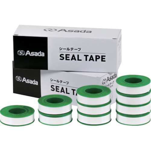 アサダ　シールテープ１３ｍｍ×１５ｍ（１０巻入）　R50356
