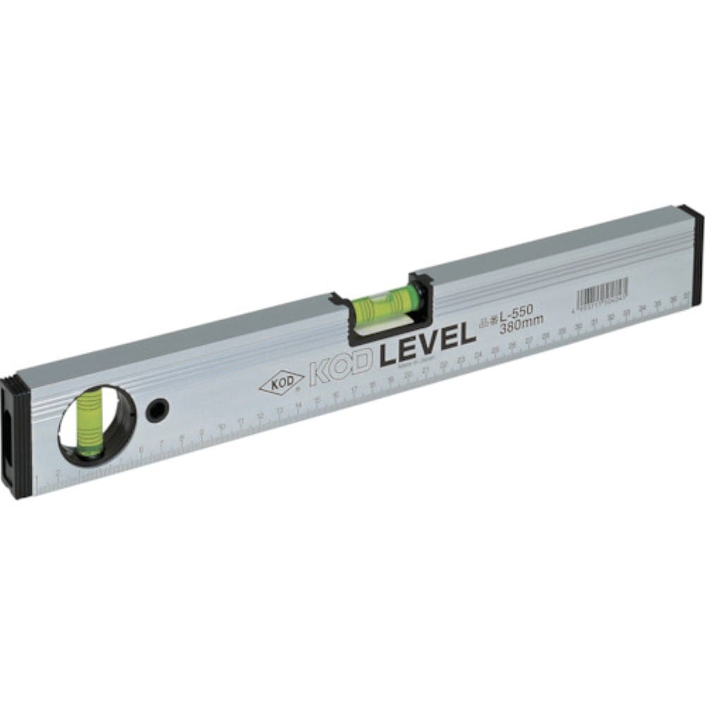 ＫＯＤ　マグネット付　箱型アルミレベル　L550M150MM L550M150MM