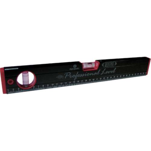 ＫＯＤ　マグネット付　箱型アルミレベル（黒×赤）　RB-270M150MM