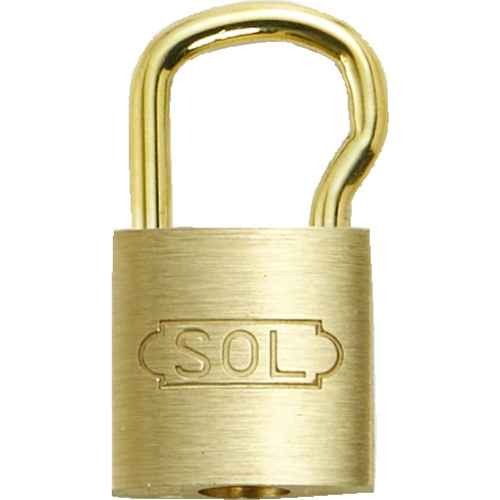 ■ＳＯＬ　シリンダー錠ツル長　２５ｍｍ（パック）　2500BP25L 2500BP25L