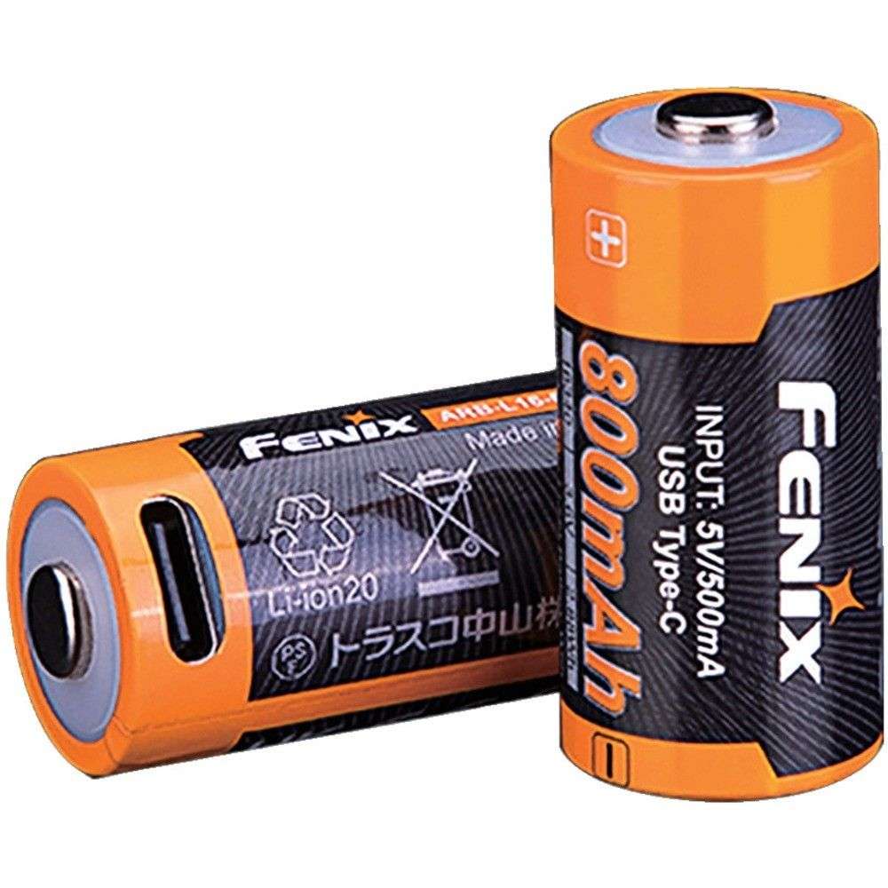 FENIX リチウムイオン専用充電電池 ARB-L16-800UP