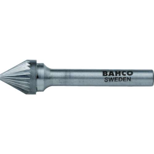 ■バーコ　６０°円錐形超硬ロータリーバーシングルカット　BAHJ1010M06
