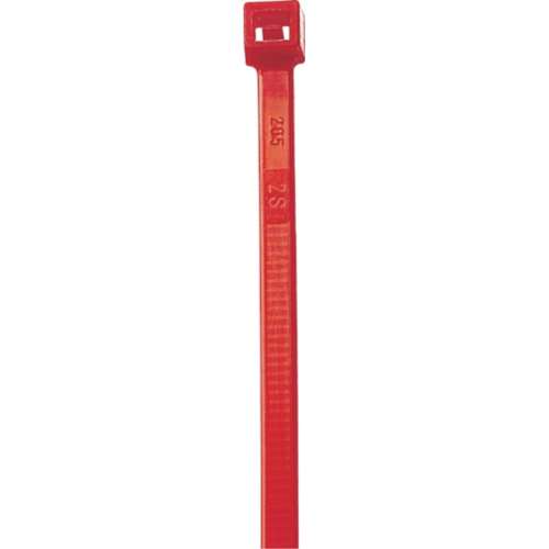 ■ＳａｐｉＳｅｌｃｏ　セルフィット　カラーケーブルタイ赤　２．５ｍｍ×１００ｍｍ　SEL.10.202R