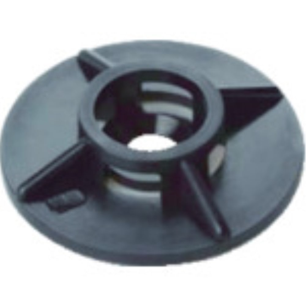 ■ＳａｐｉＳｅｌｃｏ　ケーブルタイ固定具　ネジ込　角型　４ｍｍ　黒　ＢＡＳ．３ＭＴ．５０１ BAS.3MT.501