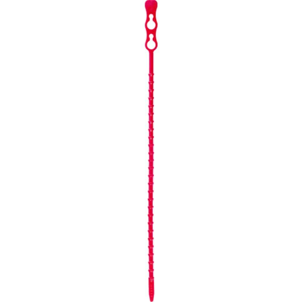 ■ＳａｐｉＳｅｌｃｏ　「クリックタイ」　赤　３．８ｍｍ×２４０ｍｍ　最大結束６１ｍ　CLT.10.2116R CLT.10.2116R
