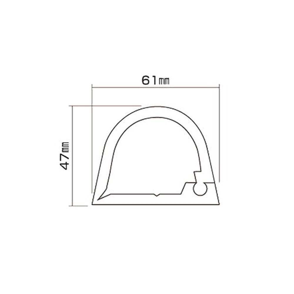 光（Hikari）　ＫＤＳＰ－４６０　Ｄ型プロテクター４５０ 47Ｘ61Ｘ450mm