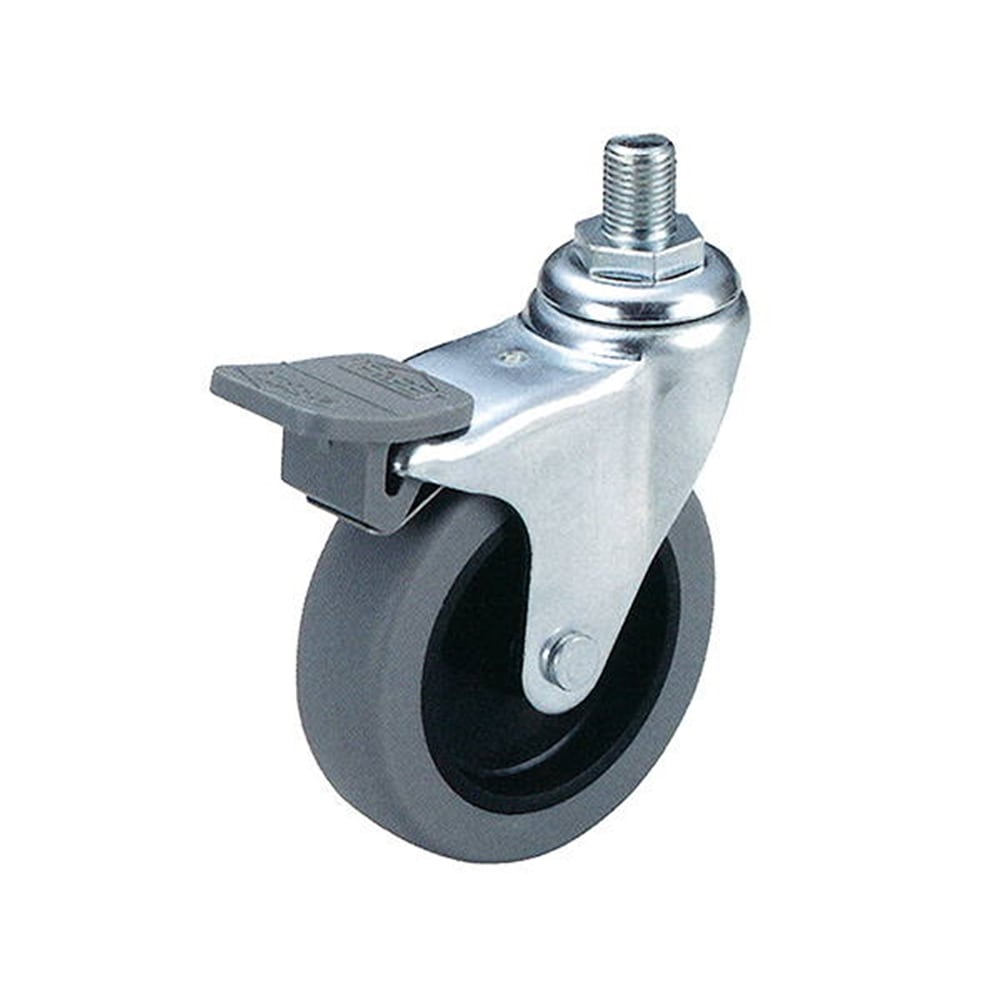 【アウトレット】26368 トラックキャスター75mm M12ボルト･ストップ付
