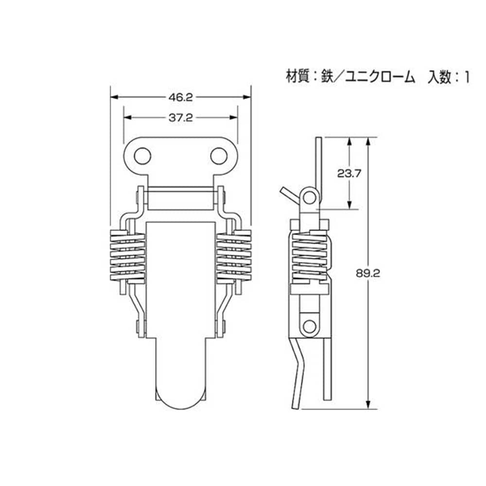 32113 鉄ニッケルパッチン錠P‐30