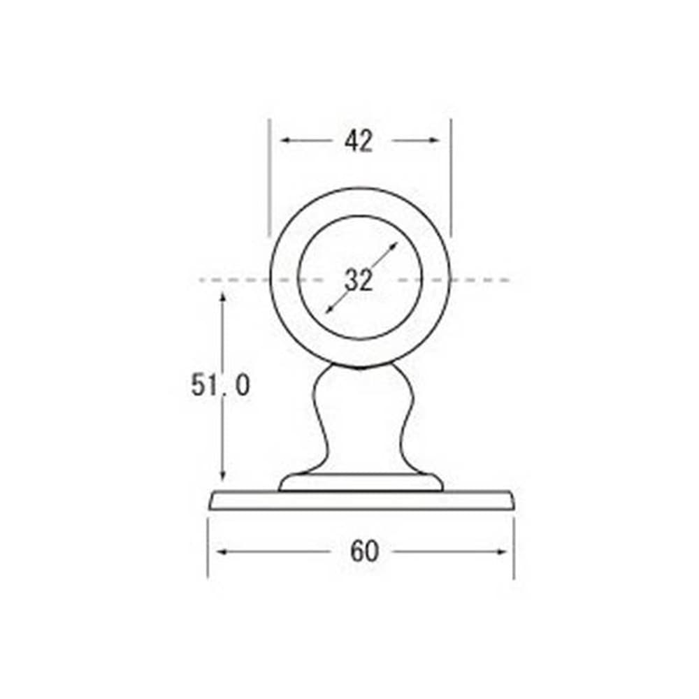 37013 ブラケット通32mm シール品