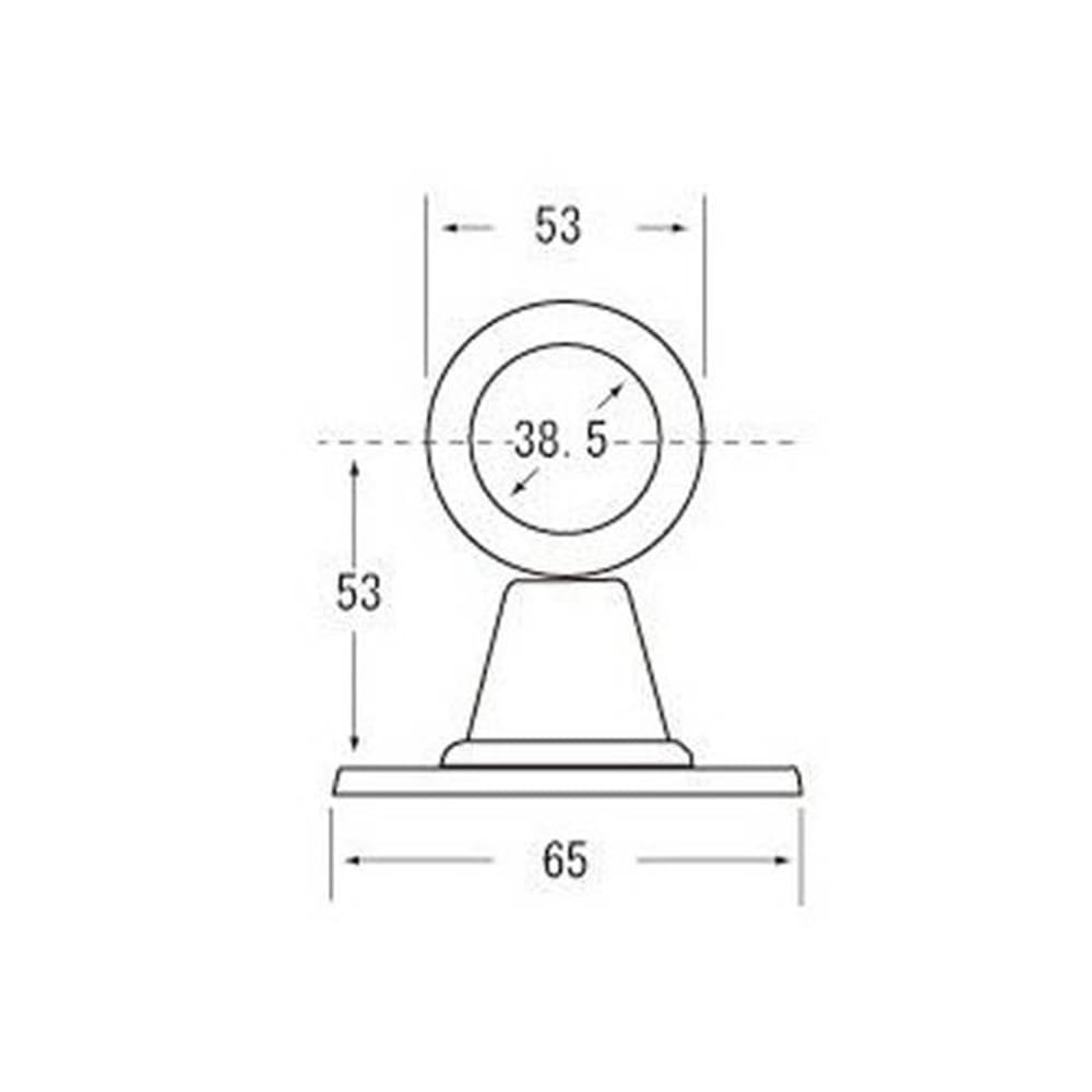 37109 ステンブラケット通38mm