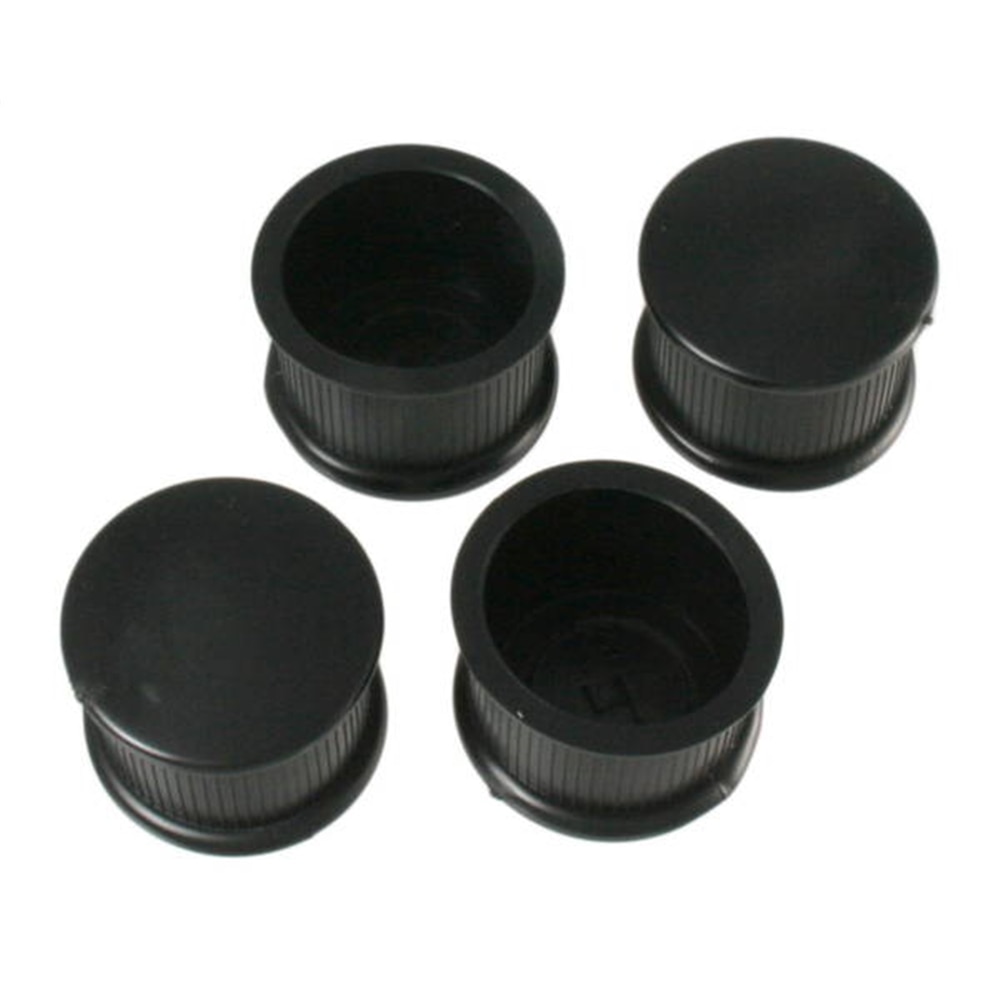 A-026脚キャップ31mm 黒丸