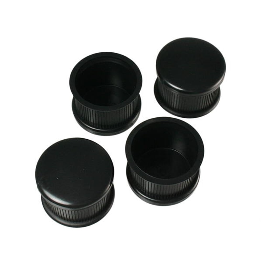 A-027脚キャップ36mm 黒丸