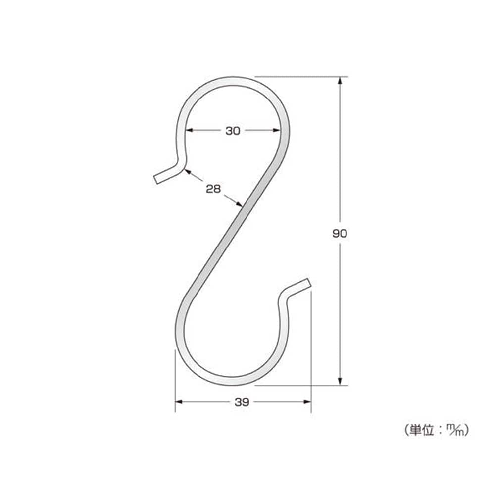 クロームSカンフック7個入