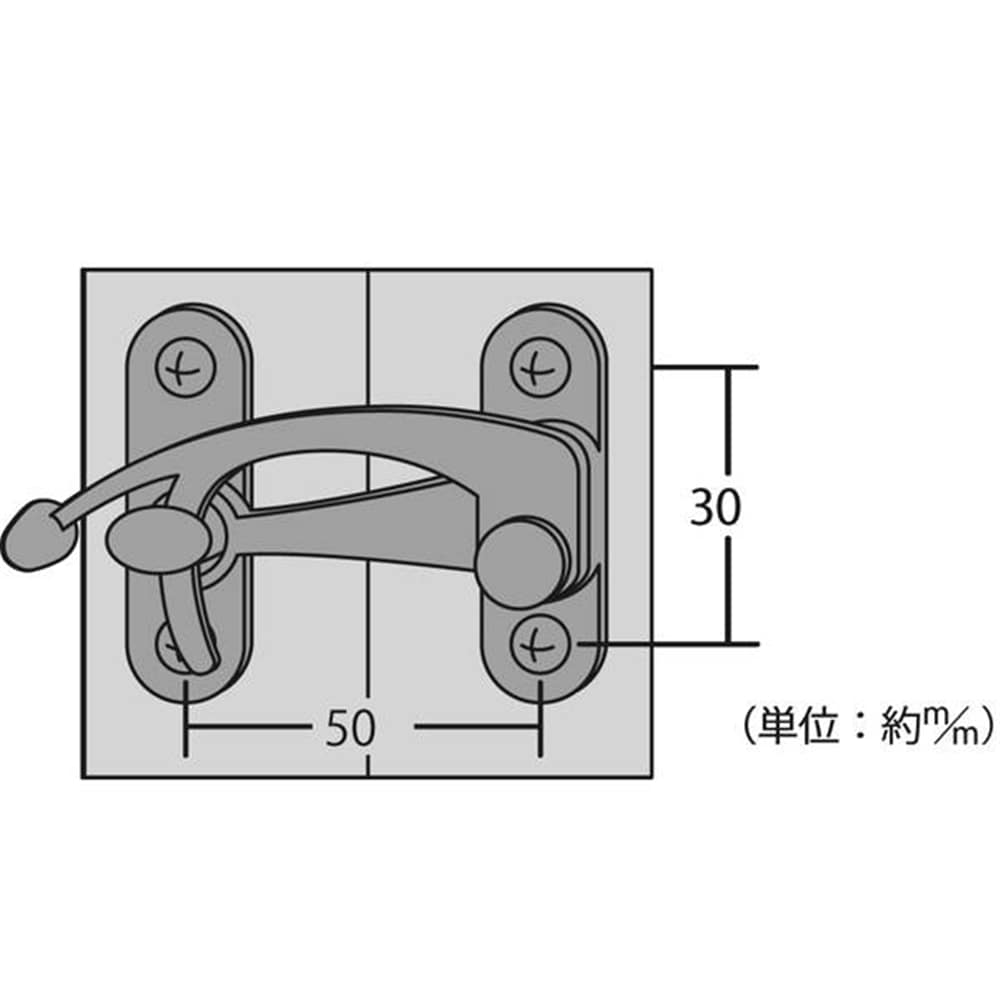 58532 防災うちかけ 大 真鍮色