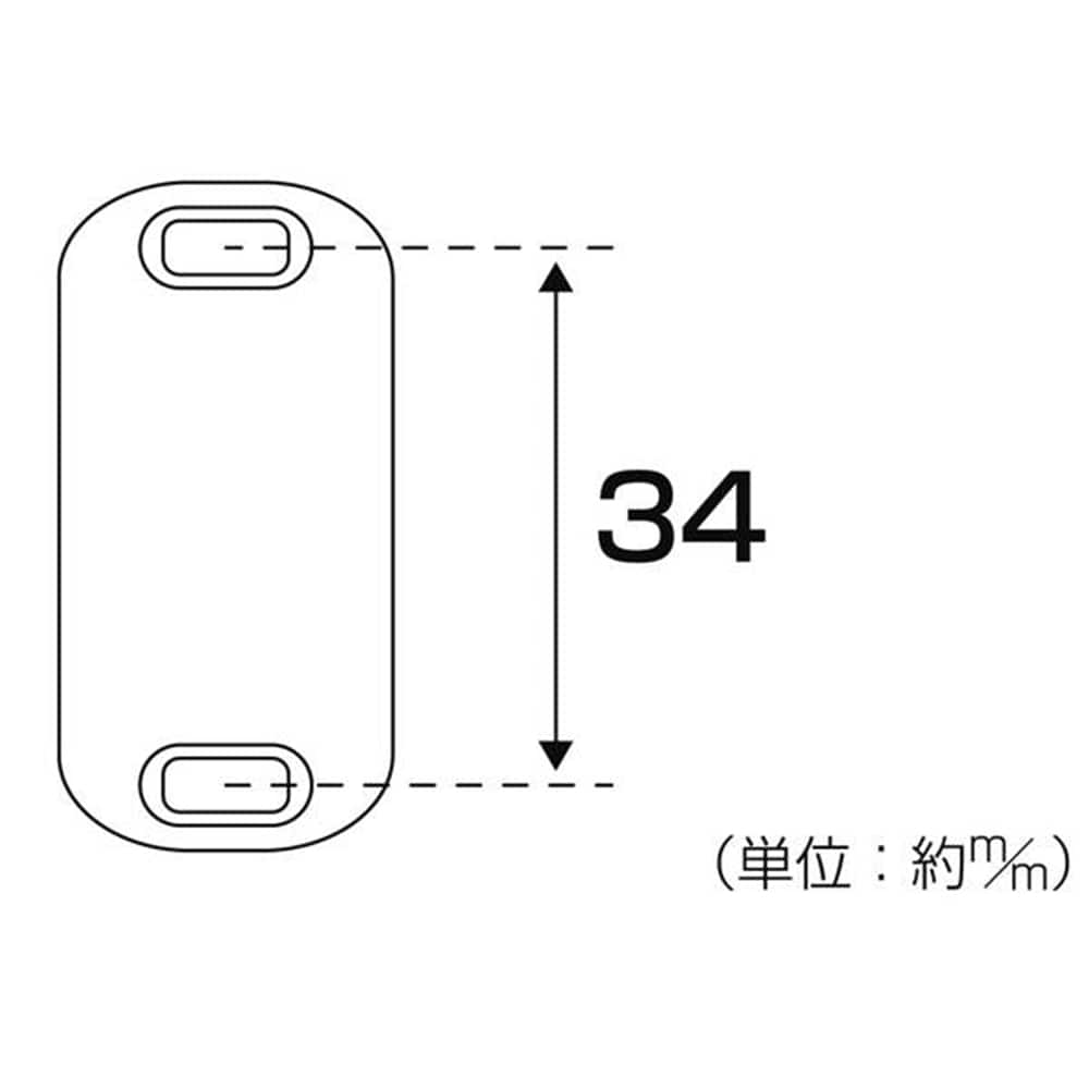 J-536 PCマグネットキャッチM白