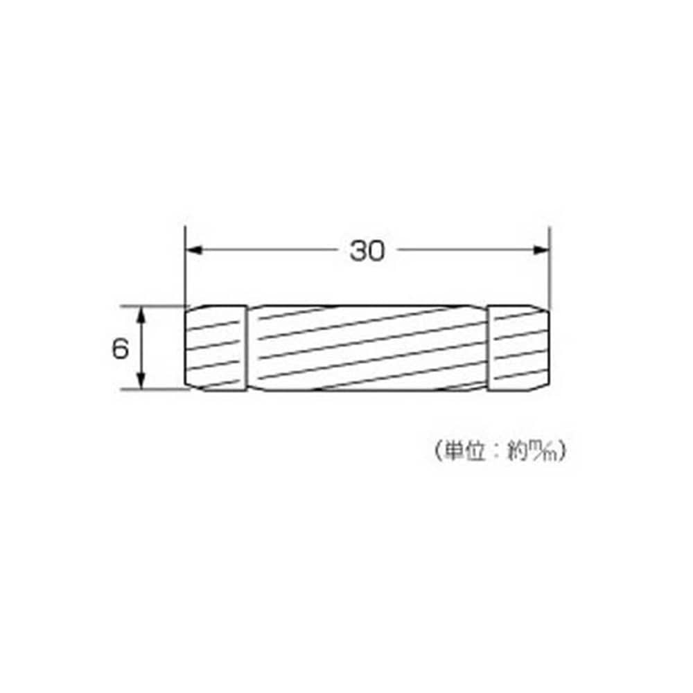 Z-172 木製ダボ 6x30mm 12個入