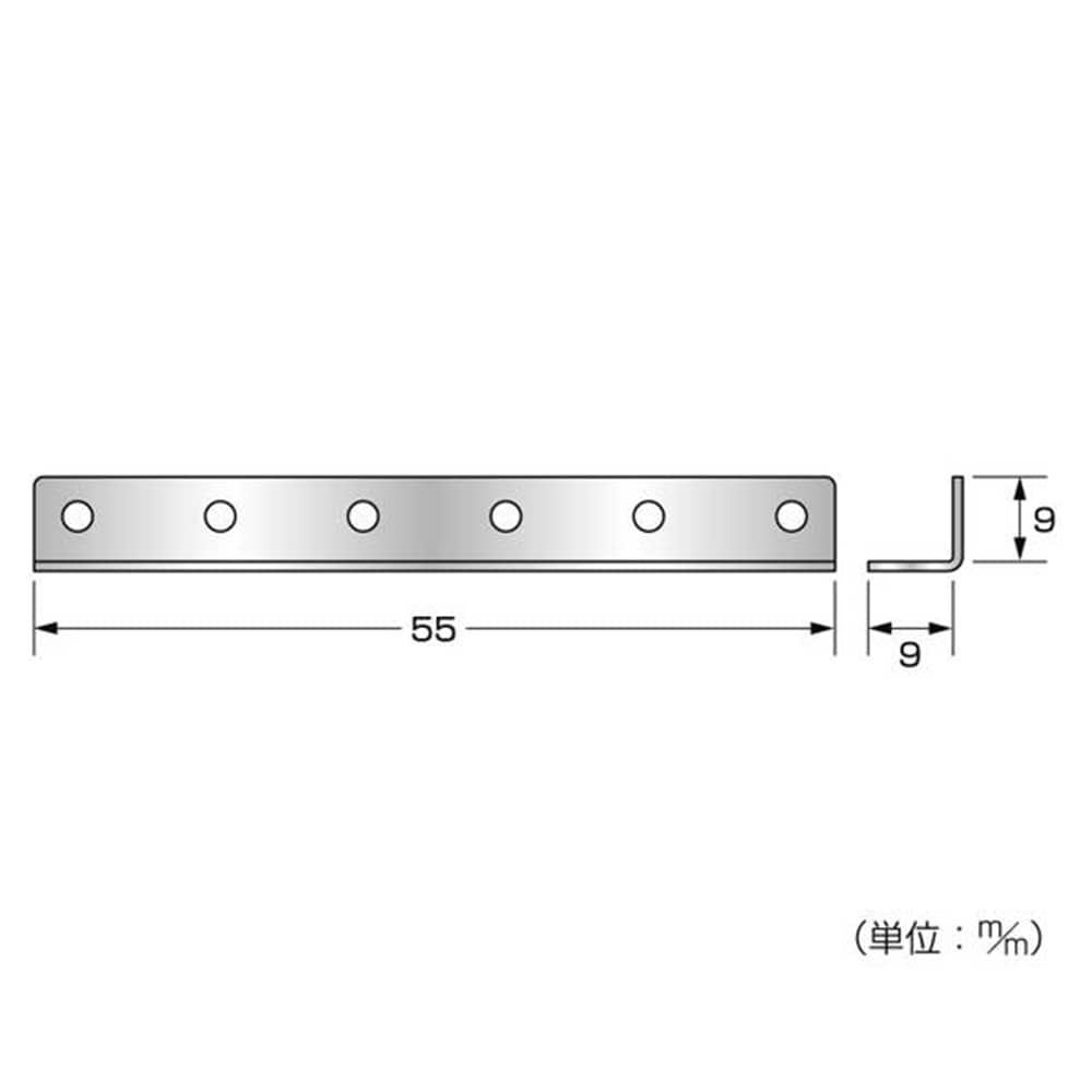 BX-295 ミニ金具 アングル型 55