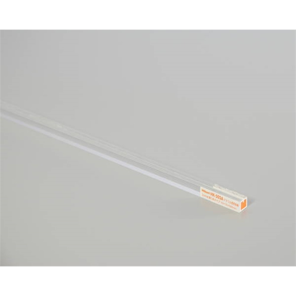 光（Hikari）　ＨＫ－５０２Ａ　アクリル透明角棒２ｍｍ１溝 2mm１溝