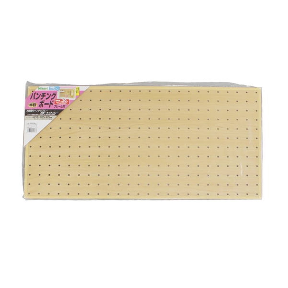 光（Hikari）　ＰＧＢＤ３０６－３　パンチング（有孔）ボード木目（約６．５Ｘ３００×６００） 300Ｘ600木目