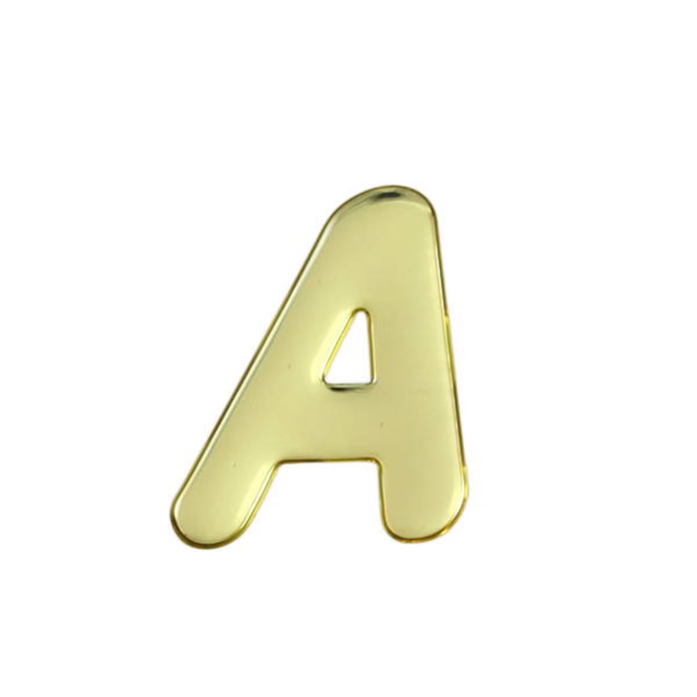 光（Hikari）　ＧＭ６０－Ａ　ゴールドメタル文字　Ａ