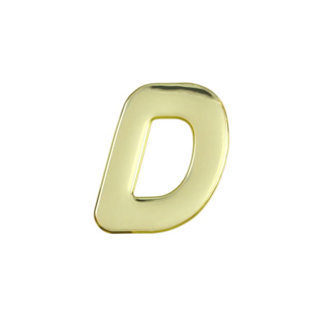 光（Hikari）　ＧＭ６０－Ｄ　ゴールドメタル文字　Ｄ