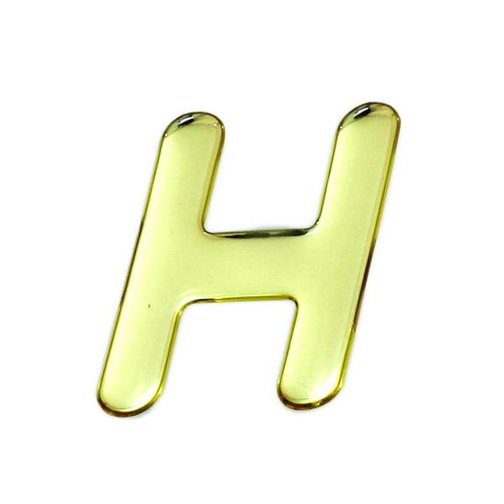 光（Hikari）　ＧＭ６０－Ｈ　ゴールドメタル文字　Ｈ