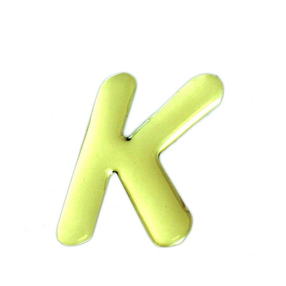 光（Hikari）　ＧＭ６０－Ｋ　ゴールドメタル文字　Ｋ
