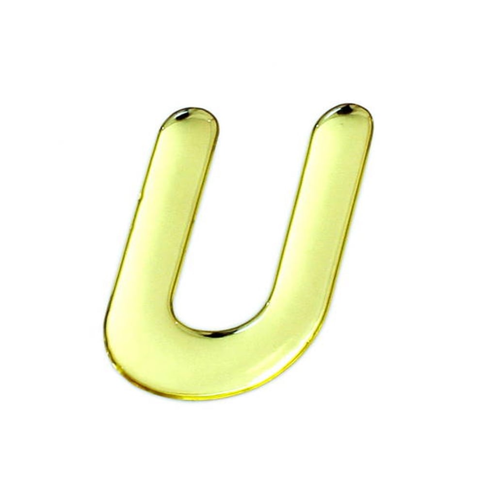 光（Hikari）　ＧＭ６０－Ｕ　ゴールドメタル文字　Ｕ