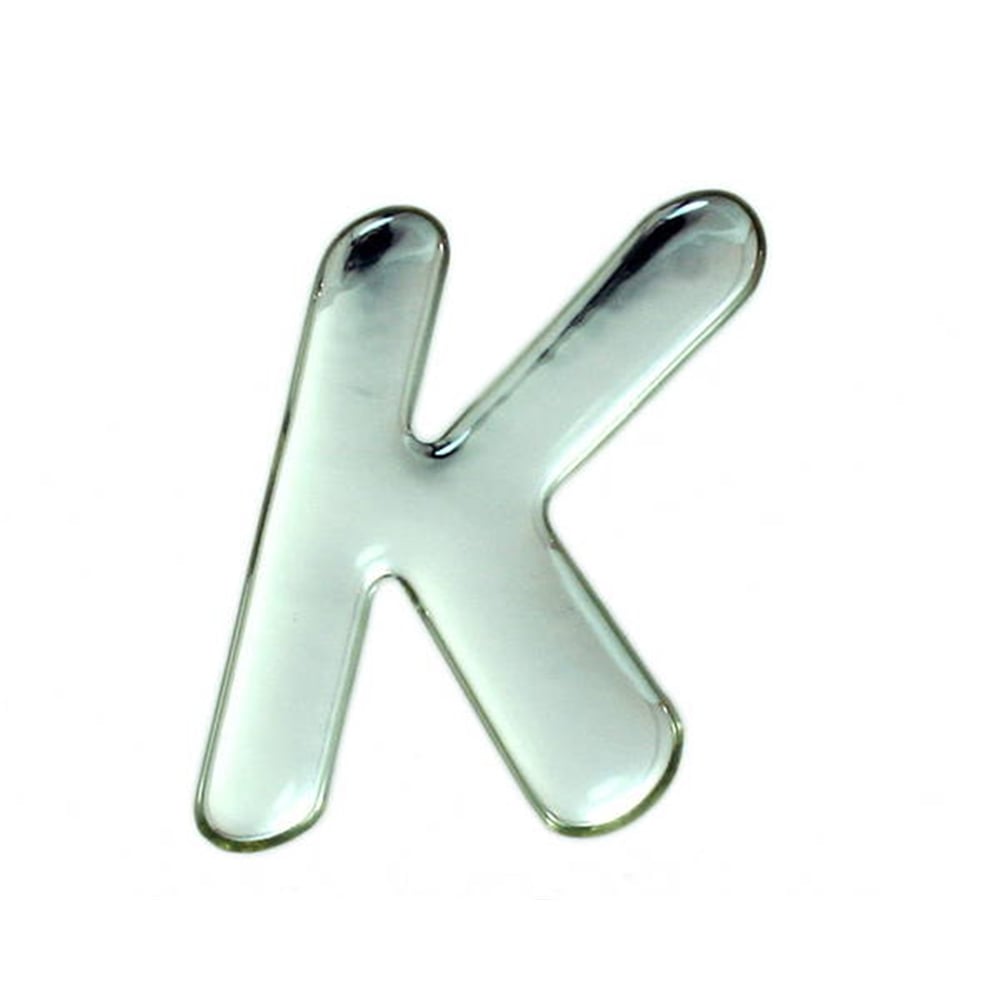 光（Hikari）　ＳＭ６０－Ｋ　シルバーメタル文字　Ｋ