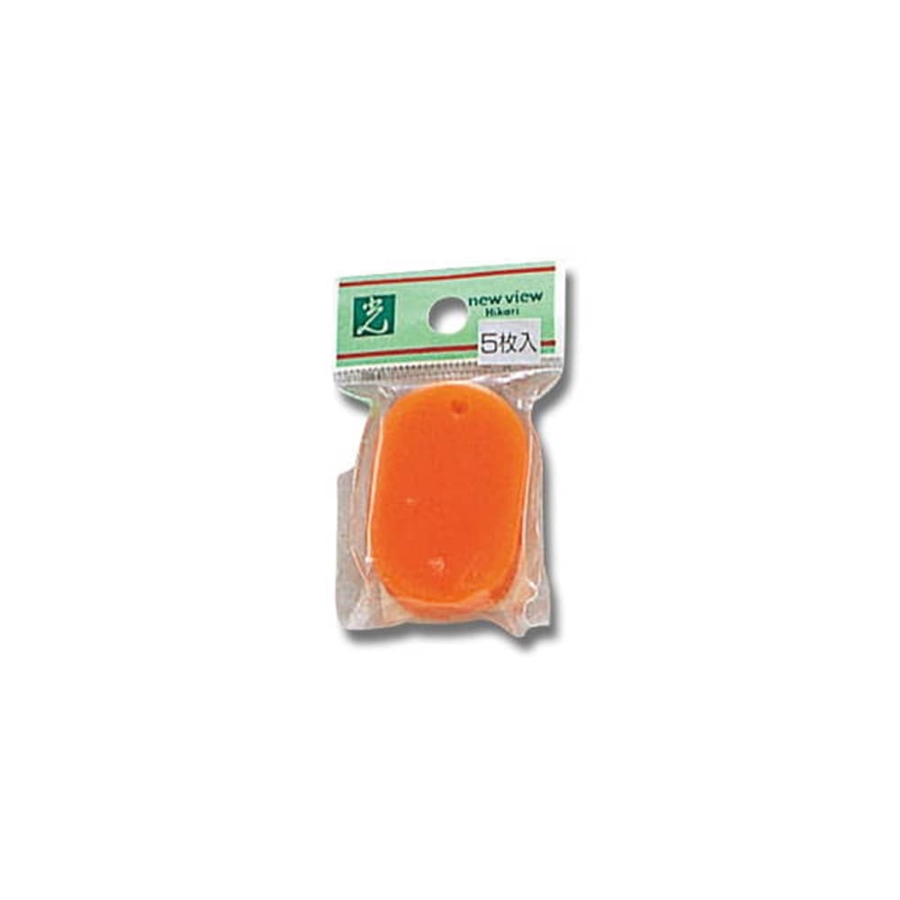 光（Hikari）　ＰＫＦ３１‐２　小判札フレッシュオレンジ（１Ｐ５枚入）