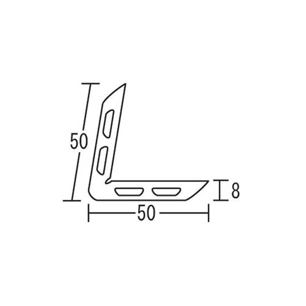光（Hikari）　ＮＲＬ－３３０アングル型ゴム５０×５０Ｘ３３０ｍｍ 50Ｘ50Ｘ330mm