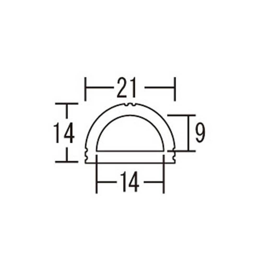 光（Hikari）　ＮＲＤ－３３０　Ｄ型ゴム２１×１４