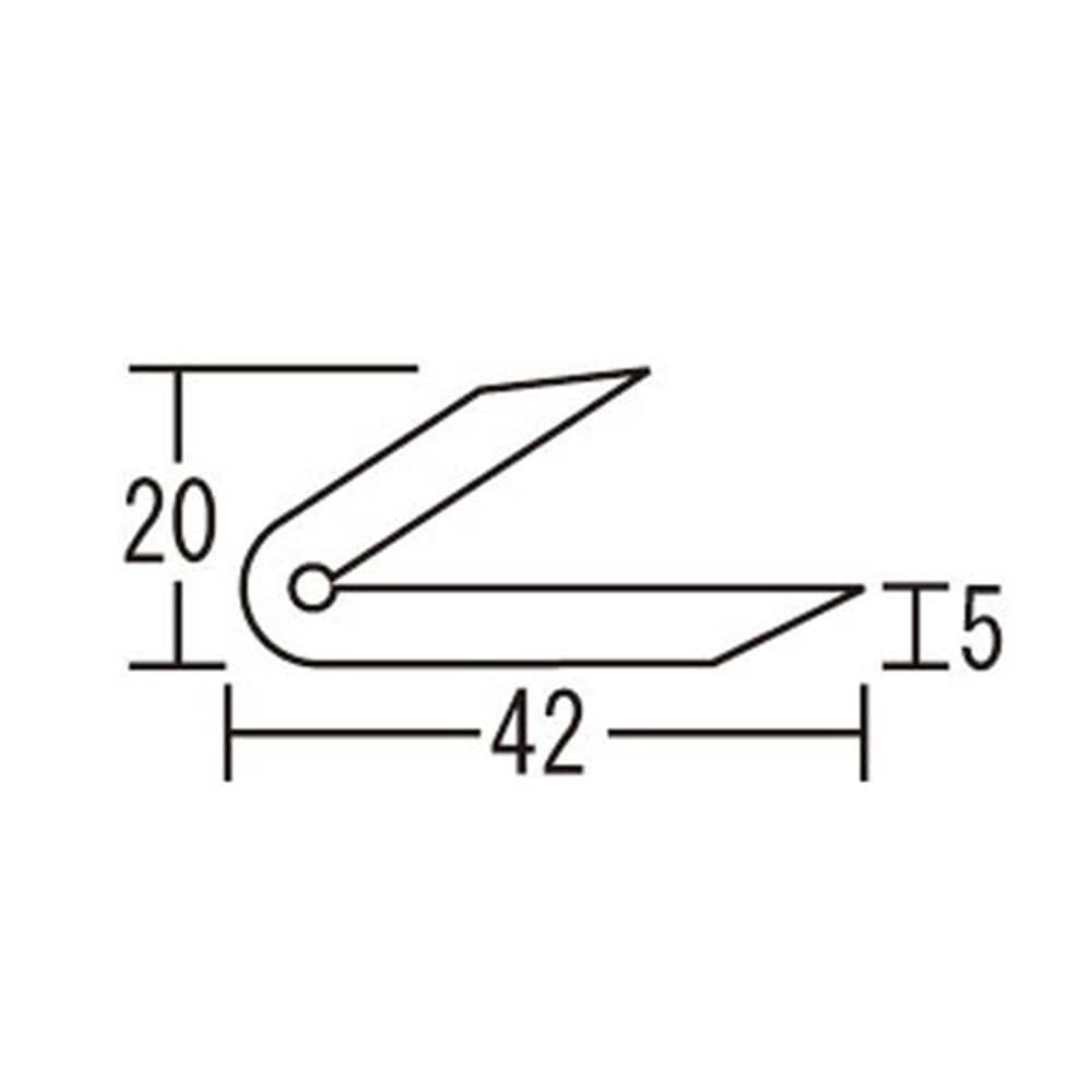 今年人気のブランド品や 光 L型ゴム 42×20×330mm NRJ-330 discoversvg.com