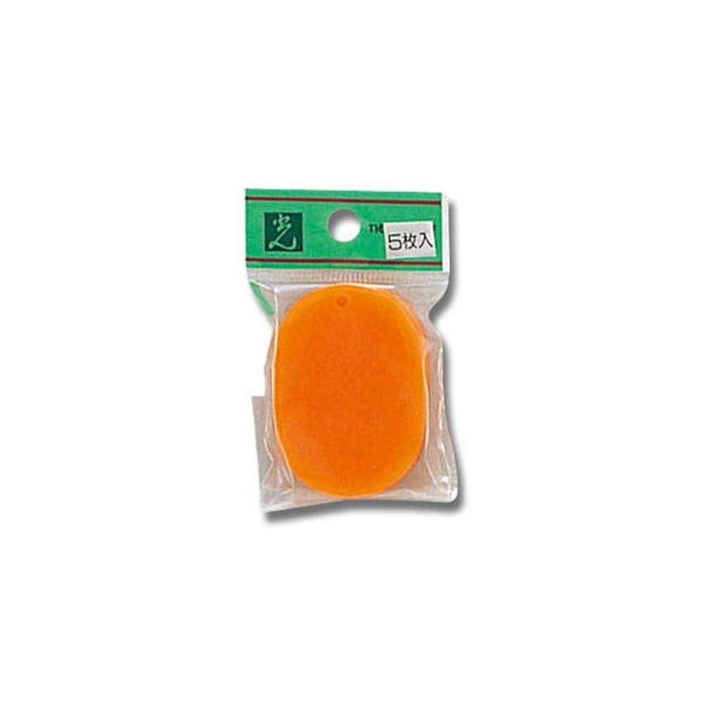 光（Hikari）　ＰＫＦ３６‐２　小判札オレンジ（１Ｐ５枚入）