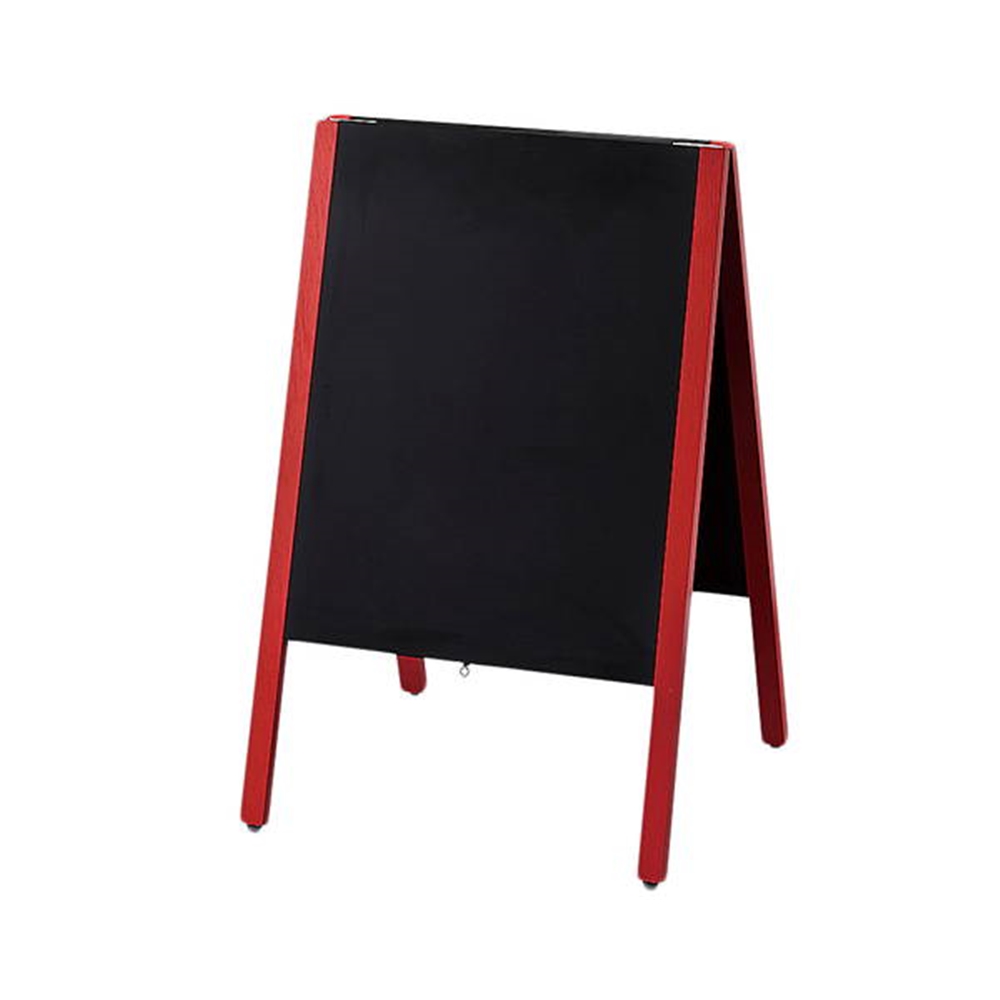 光（Hikari）　ＭＣＢＤ８１－１　赤枠スタンド黒板マーカー・チョーク兼用 兼用　赤枠